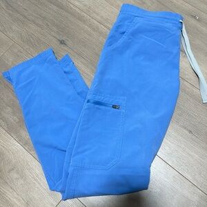 Figs Yola Skinny Pants Size XXSP Ceil Blue